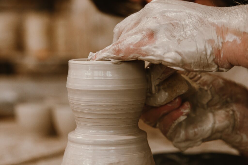 Hand with making handicraft product - blog post image